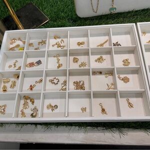 Gold plated  non tarnish Charm Collection